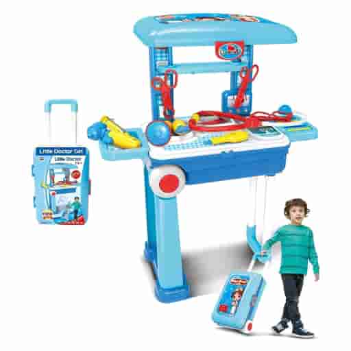 Play Doctor Set For Kids With Trolley Suitcase