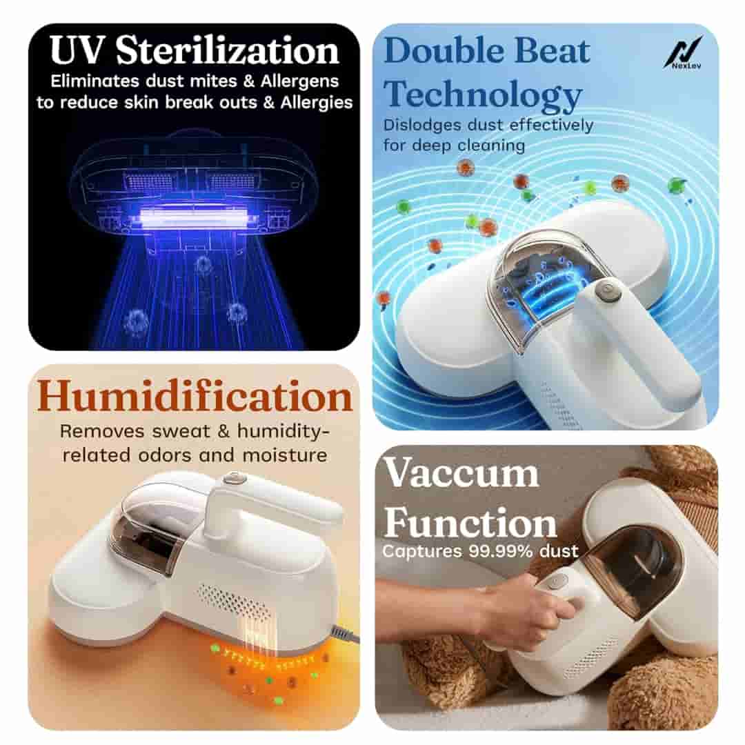 Nexlev Mattress, Sofa & Carpet Vacuum Cleaner MR-01