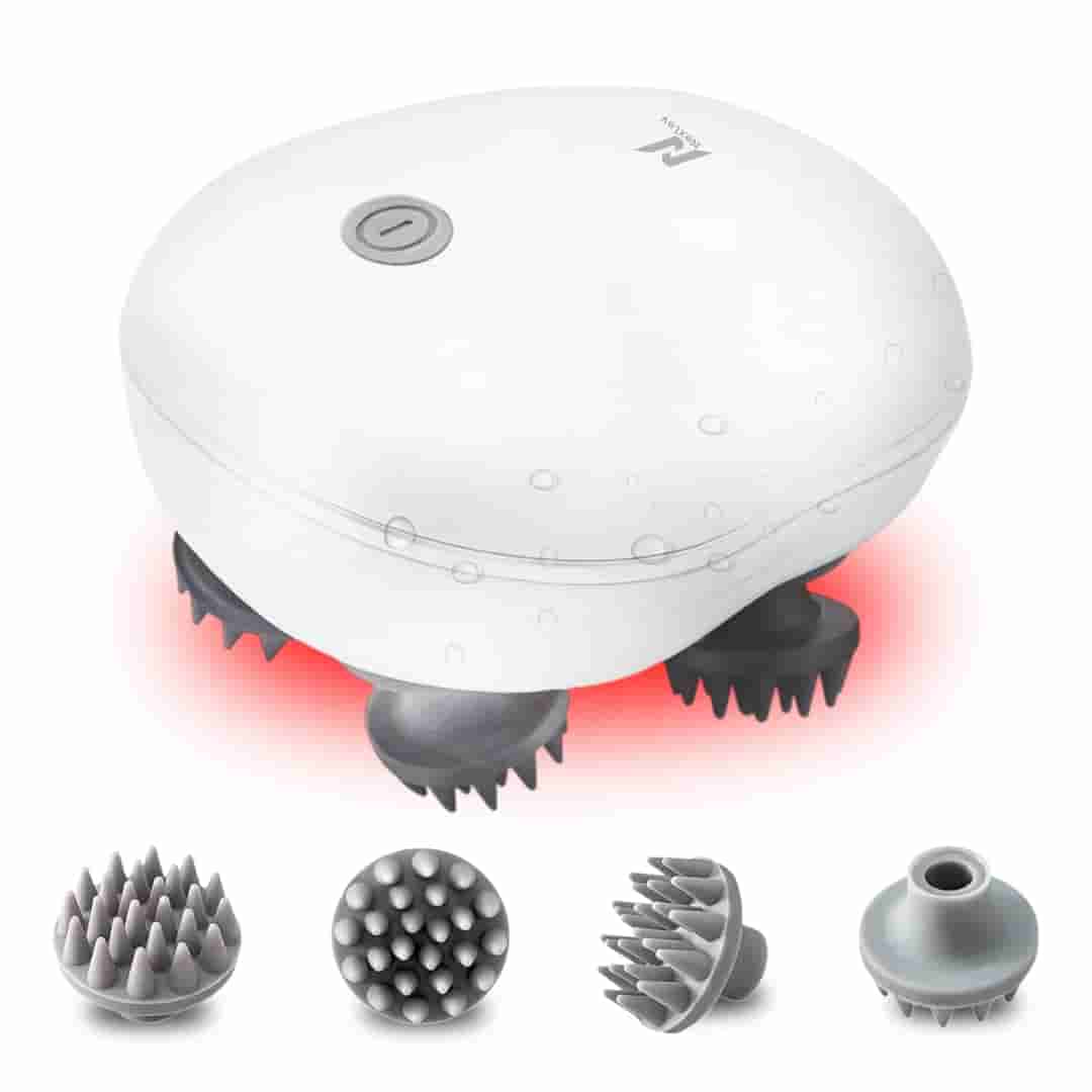 NexLev 2 in 1 Scalp Massager & red Light Therapy HM-02