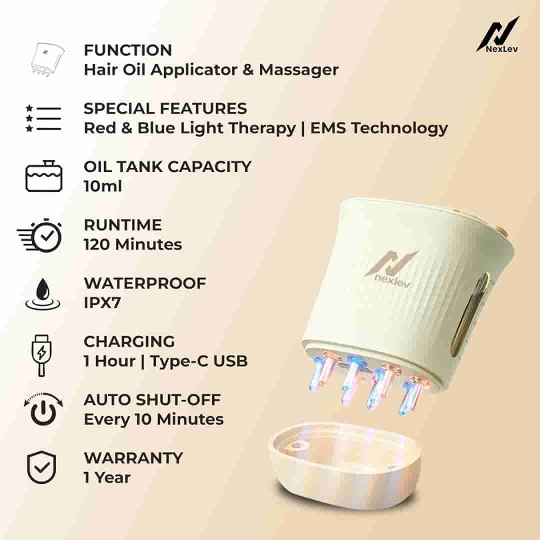NexLev LED Therapy Oil Applicator EA-01