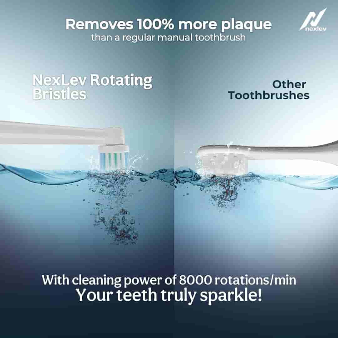 Nexlev Oscillating Electric Toothbrush ETR-06