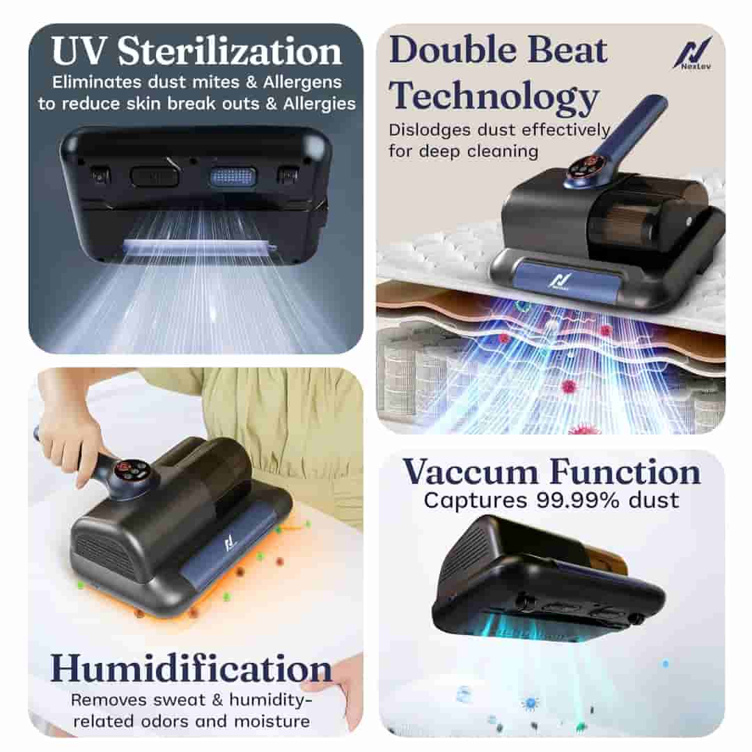 NexLev Mattress, Sofa, Carpet & Car Seat Vacuum Cleaner MR-02