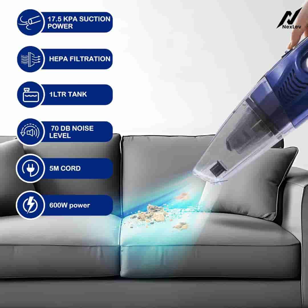NexLev 2 in 1 Handheld & Stick Vacuum Cleaner  VC-01