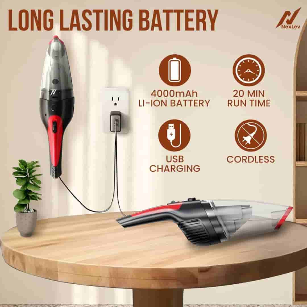 NexLev Cordless Wet & Dry Vacuum Cleaner VC-05