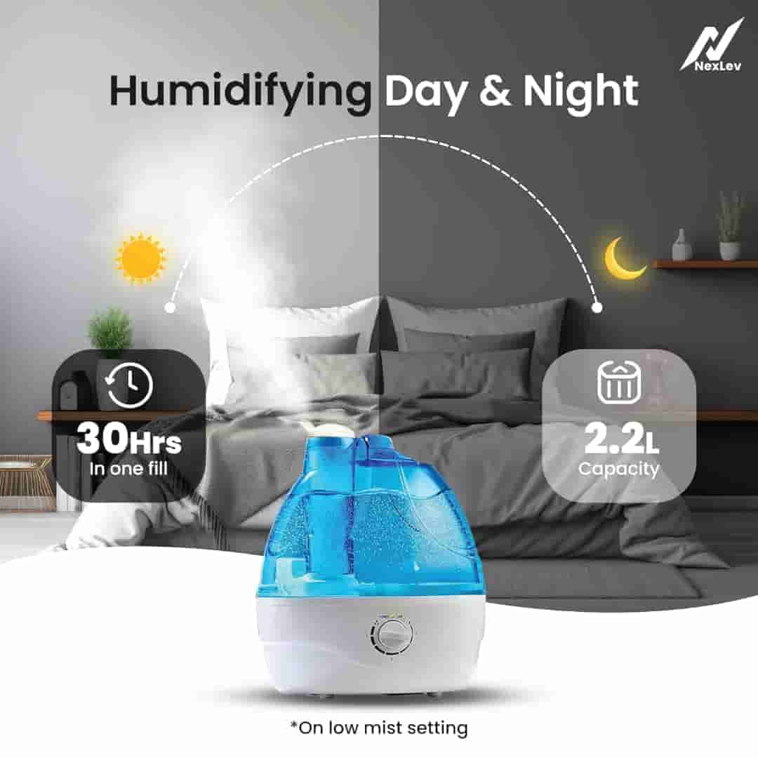 NexLev Cool Mist Humidifier HU-02