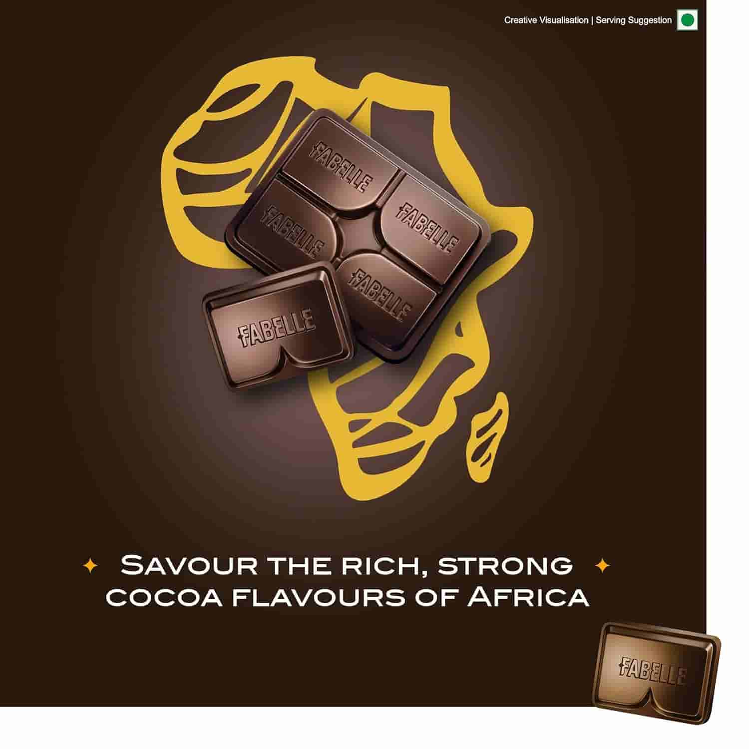 Fabelle Divine Dark 84% With Ghana Cocoa Luxury Dark Chocolate Bar