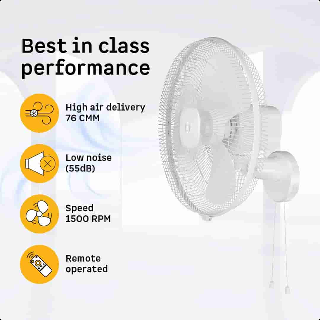 Atomberg Renesa WM Fan 0.4M Snow White