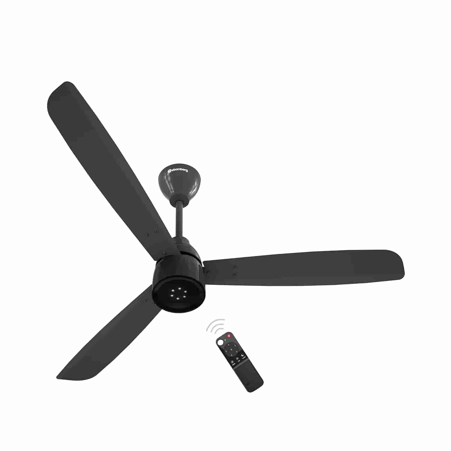 atomberg Renesa Enzel 1200mm BLDC Ceiling Fan with Remote Control (Pebble Grey)