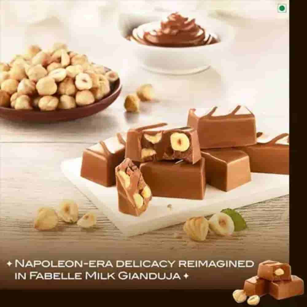 Fabelle Milk Chocolate Gianduja - 12 cubes