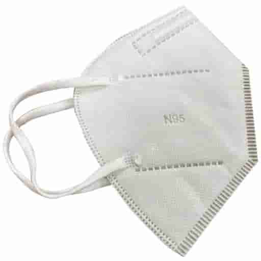 Shamrock N95 Face Mask With Valve - White