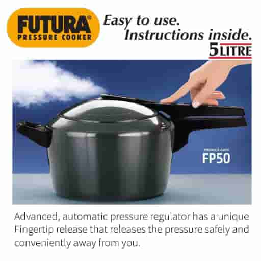 Hawkins Futura Hard Anodised 5L Pressure Cooker