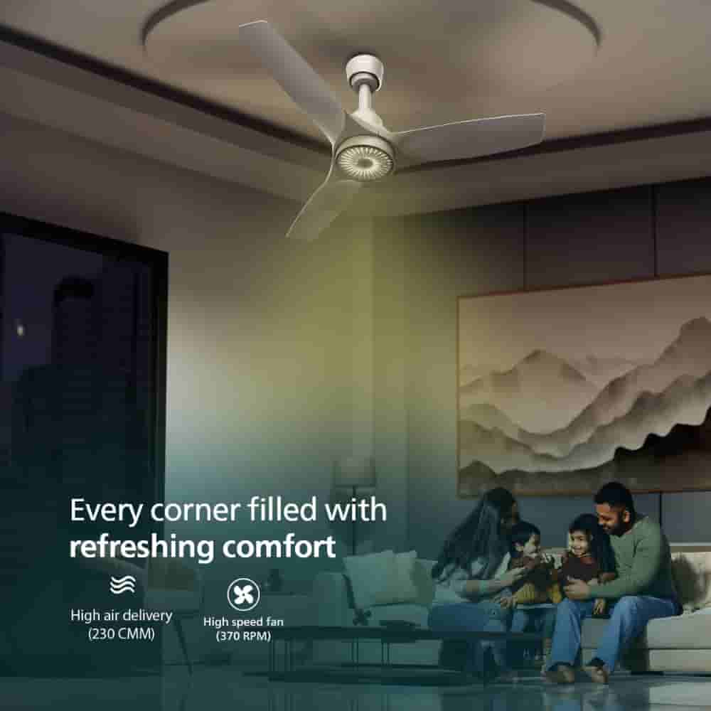 1225mm BLDC Ceiling Fan Beamer Stone Brown