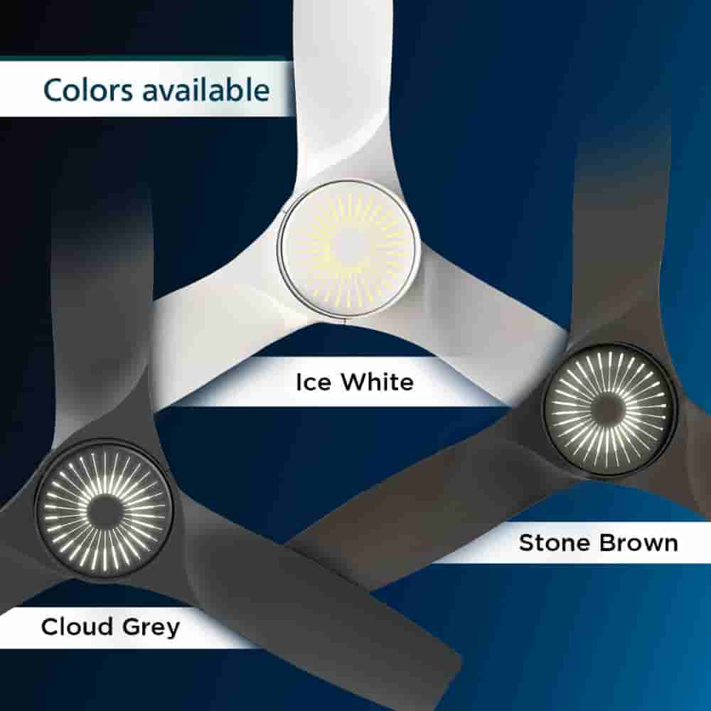 1225mm BLDC Ceiling Fan Beamer Cloud Grey