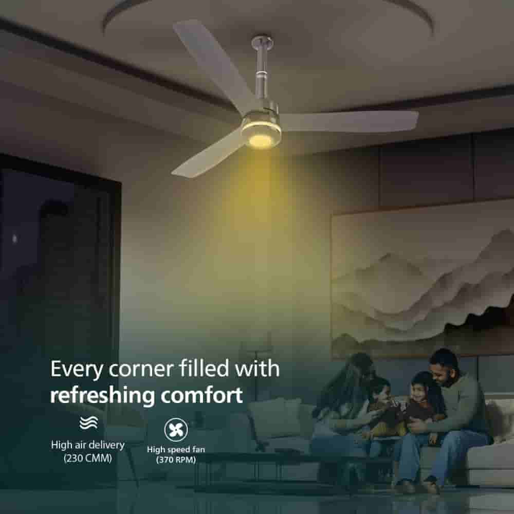 1200mm BLDC Ceiling Fan Twilight Dark Chocolate