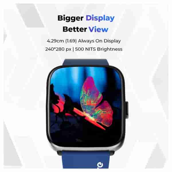 Gizmore Blaze Pro Square Shape Watch