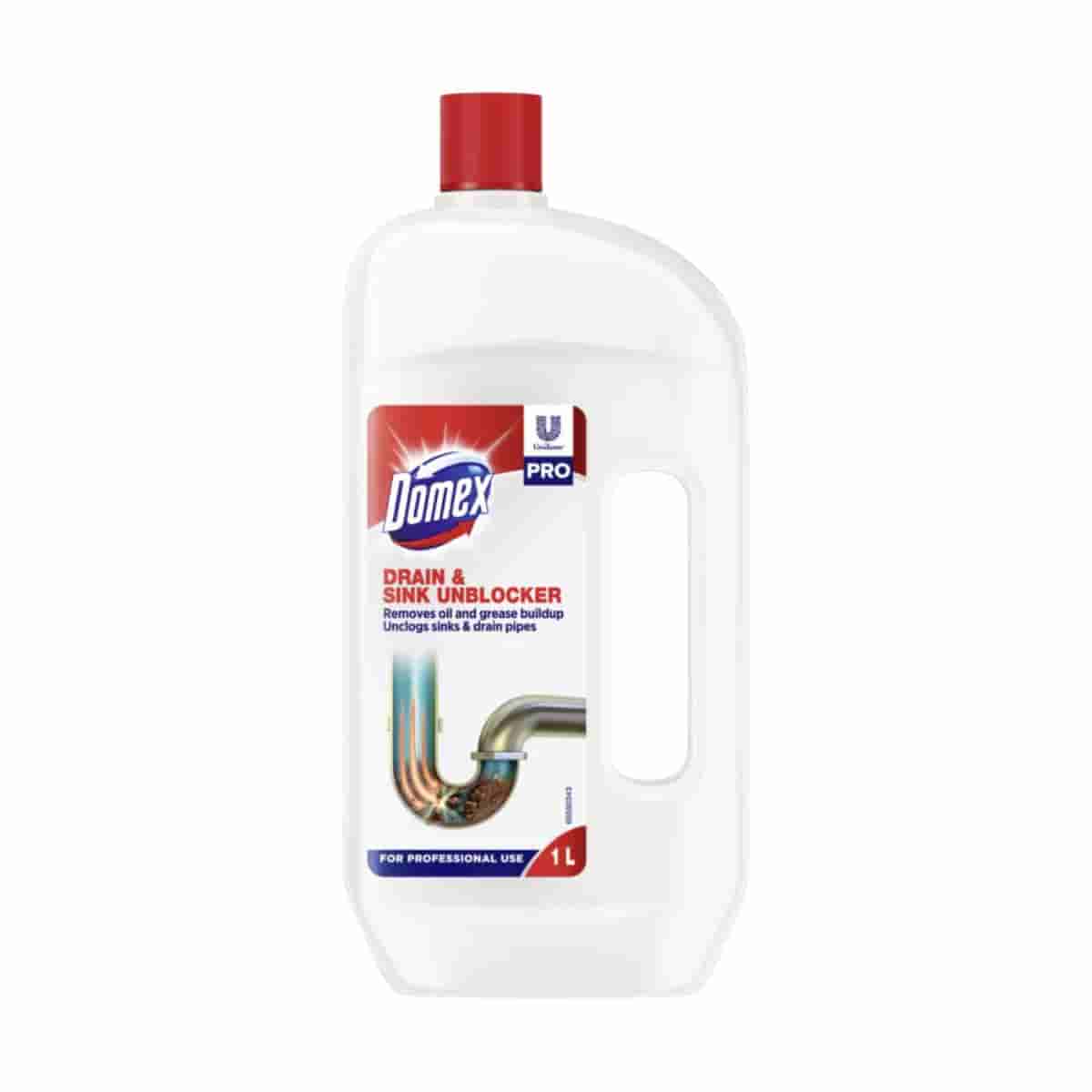 Domex Drain & Sink Unblocker 1Ltr