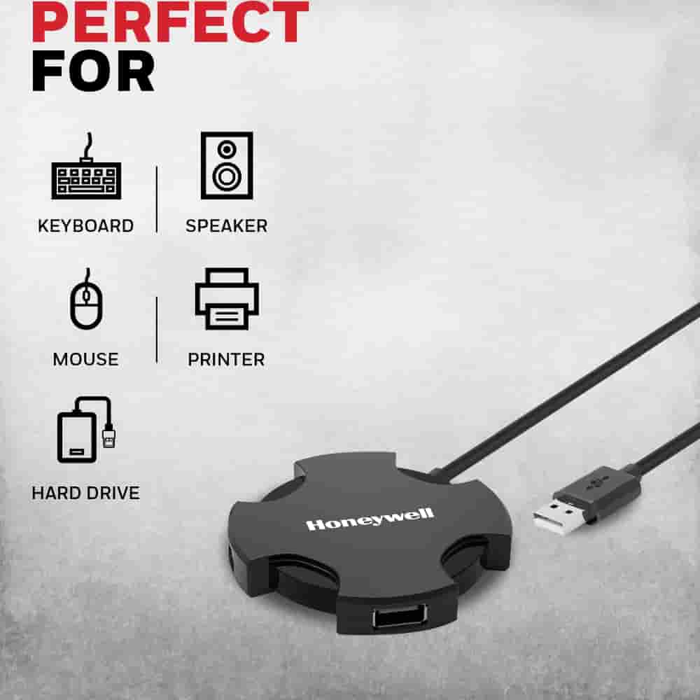 Honeywell 4 port USB Non-Powered Hub 2.0