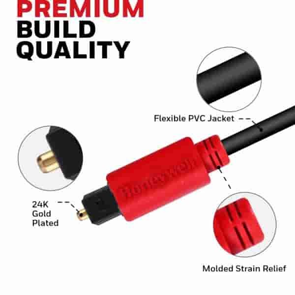 Honeywell Digital optical Cable 2 Mtr (TosLink)