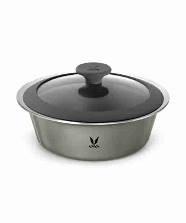 Vaya Hautecase Serveware HC 1500 (Stack + Glass) Lids - Cloud Grey
