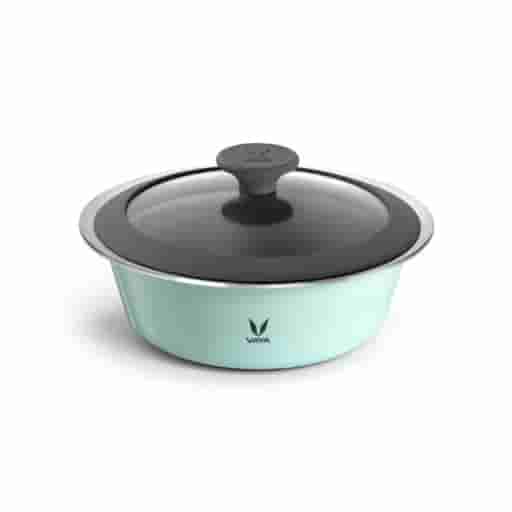 Vaya Hautecase Serveware HC 1500 (Stack + Glass) Lids - Cool Cyan