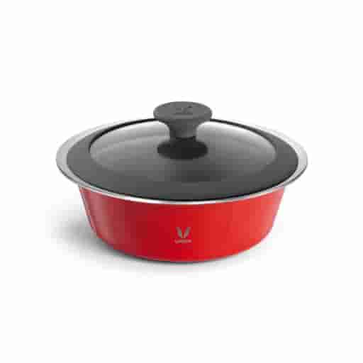 Vaya Hautecase Serveware HC 1500 (Stack + Glass) Lids - Scarlet Sun