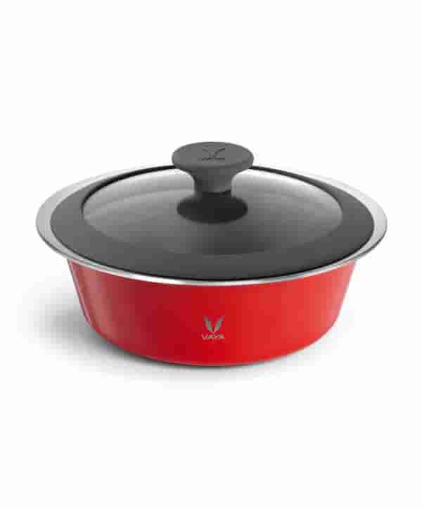 Vaya Hautecase Serveware HC 1500 (Stack + Glass) Lids - Scarlet Sun