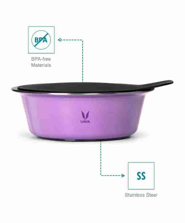 Vaya Hautecase Serveware HC 1500 Stack Lid- Iris Purple