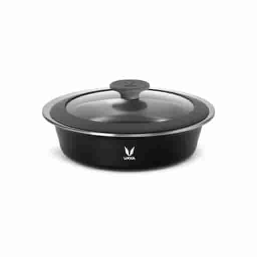 Vaya Hautecase Serveware HC 1100 Glass Lid - Sable Black