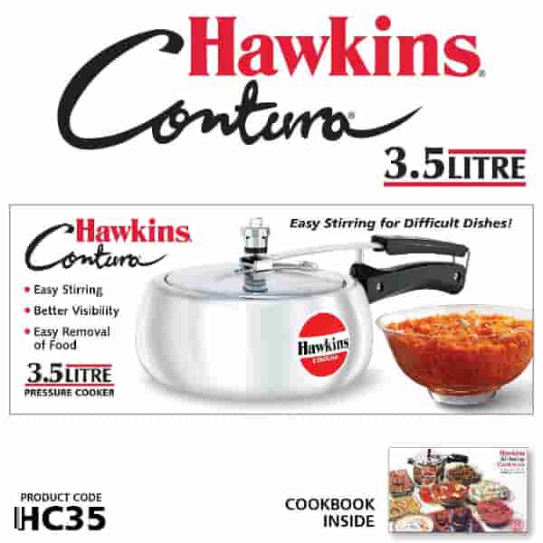 Hawkins Contura 3.5L Aluminium Pressure Cooker