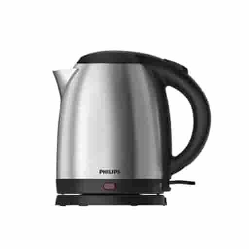 Philips 1.5 Ltr Metal Kettle Wide Mouth HD9306