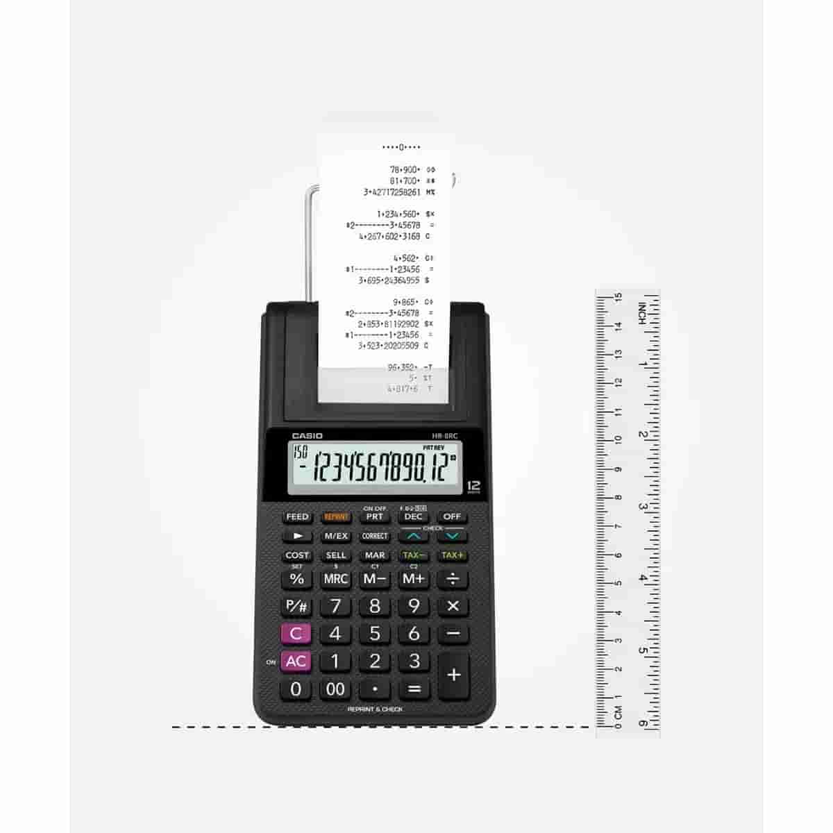 Casio HR-8RC 150 Steps Print & Reprint Calculator