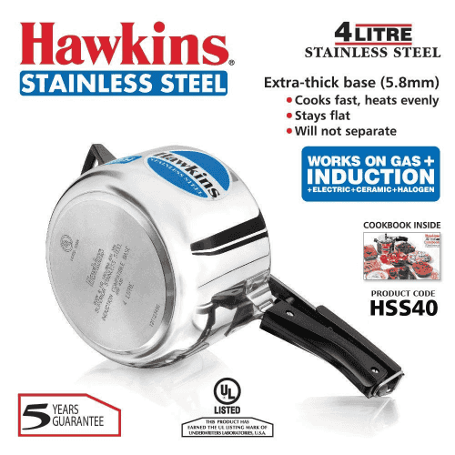 Hawkins SS 4 Ltr Pressure Cooker