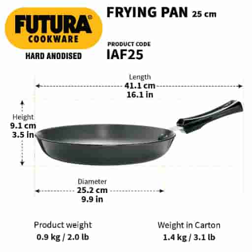 Hawkins Futura 25 cm Hard Anodised Induction Fry Pan