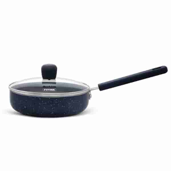 Hawkins Ceramic Nonstick 17cm Induction Fry Pan With Glass Lid