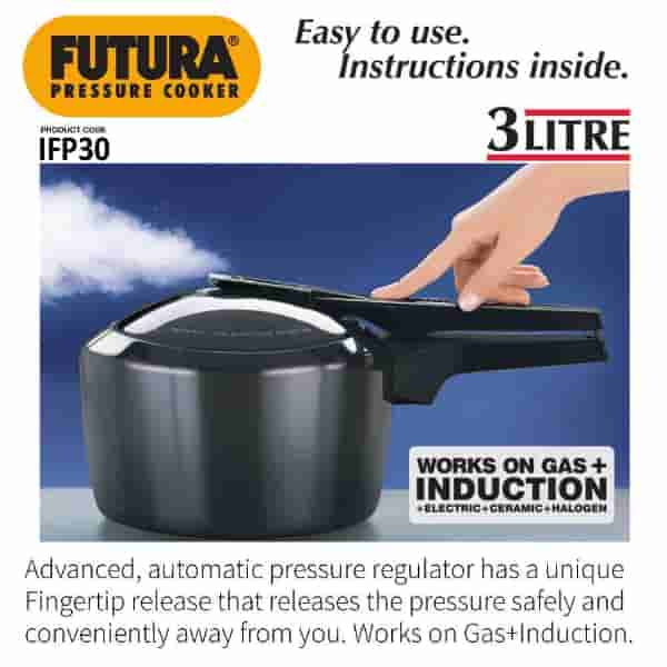 Hawkins Futura 3 Litre Pressure Cooker