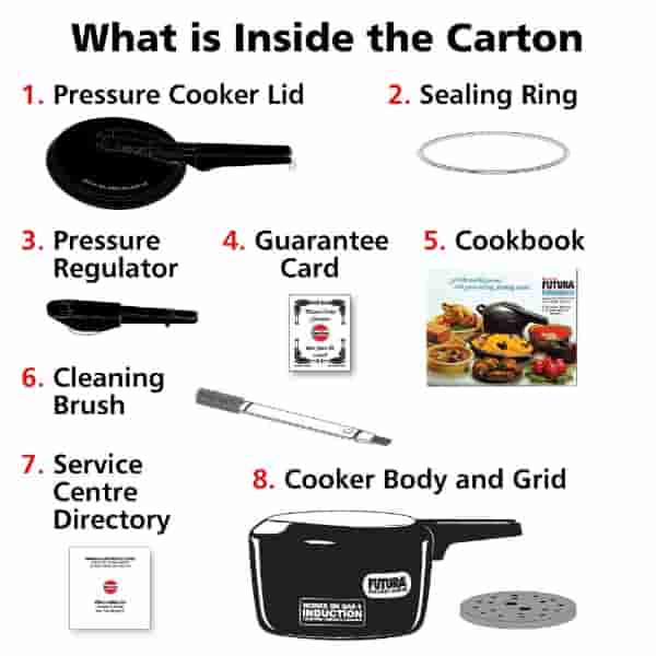 Hawkins Futura 3 Litre Pressure Cooker