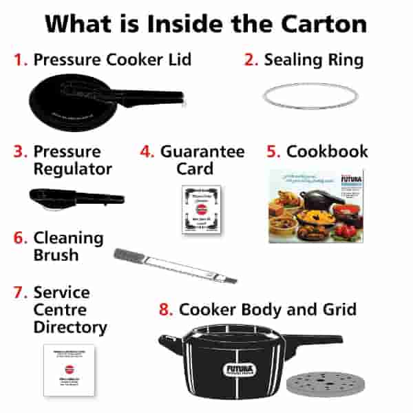 Hawkins Futura 5 Litre Pressure Cooker