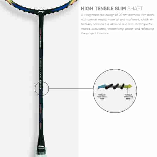 LI-NING AYPQ084-4 WIND LITE 900 UNSTRUNG BADMINTON RACQUET