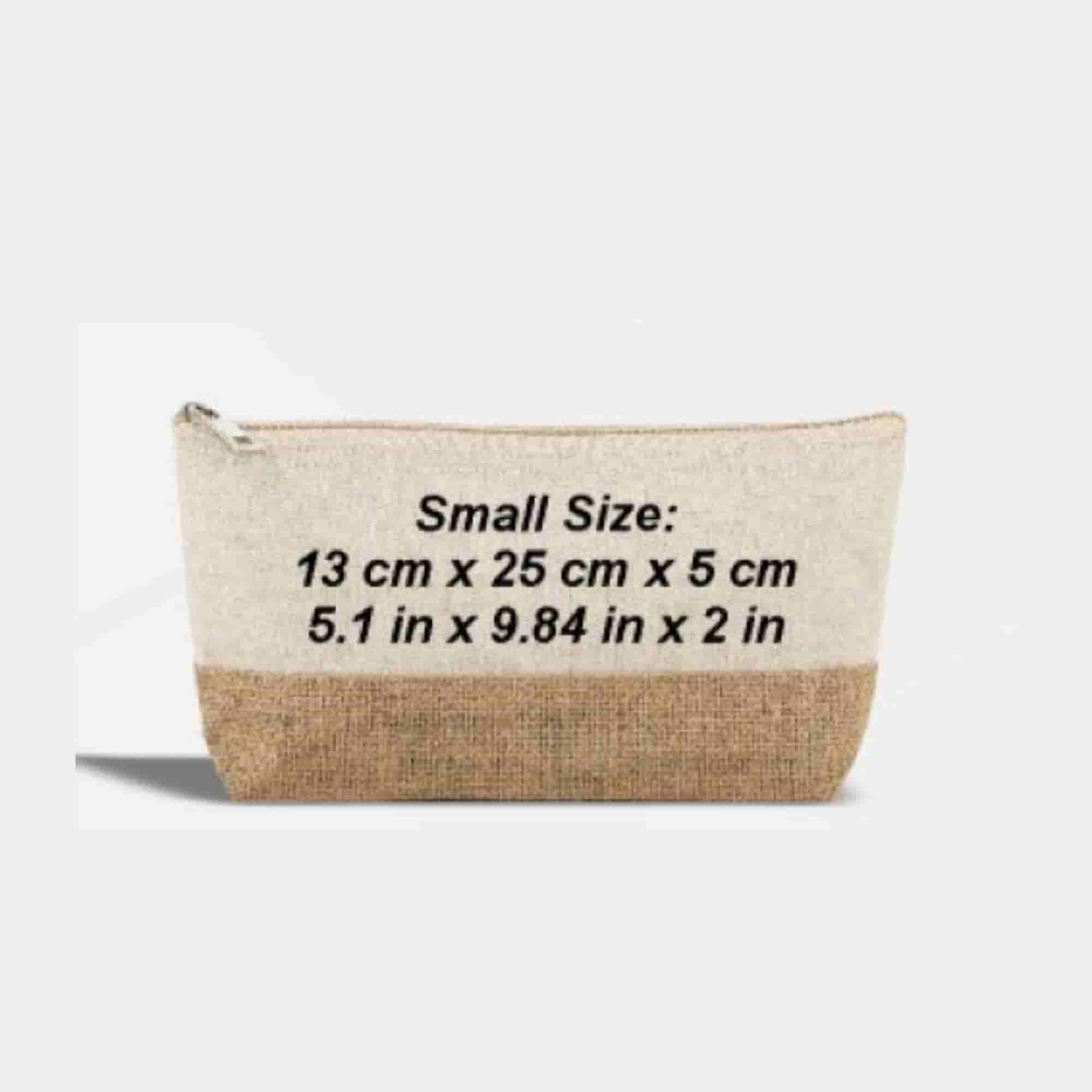 Jute Hand Small Pouches