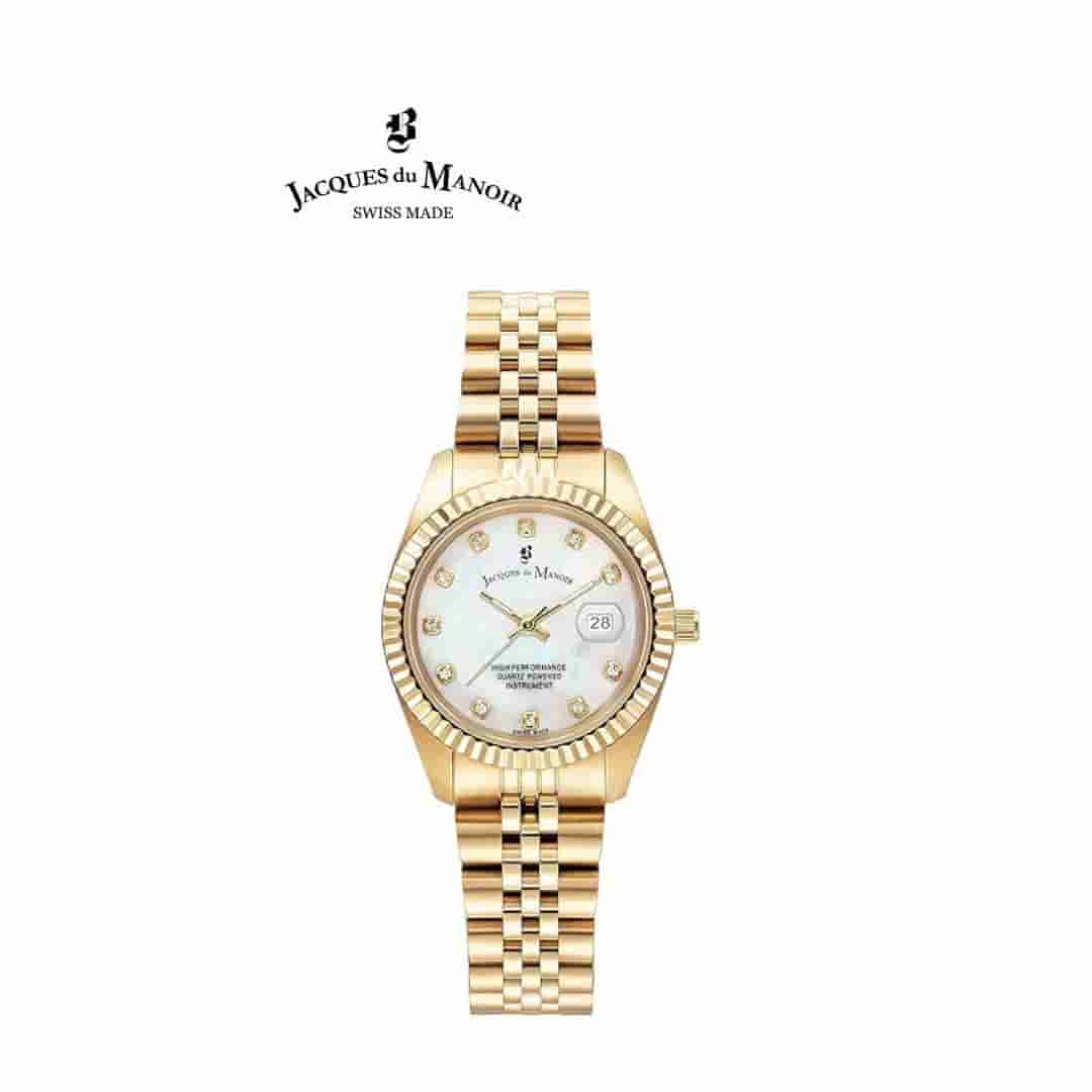 Jacques Du Manoir Inspiration (31mm) Analog Silver Dial Women's Watch