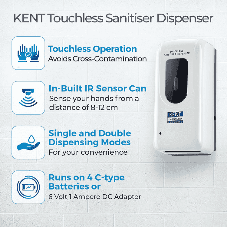 Kent Touchless Sanitiser-1L