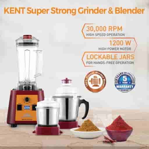 KENT 16095 Super Strong Mixer Grinder 1200W