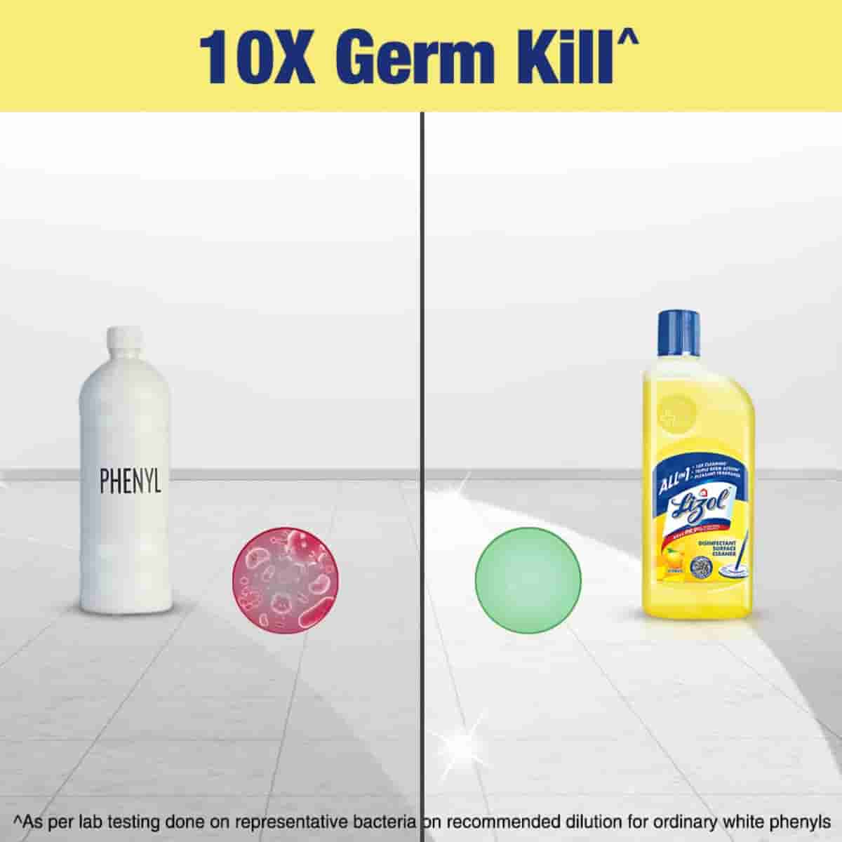 Lizol Disinfectant Surface & Floor Cleaner Citrus 500 ml