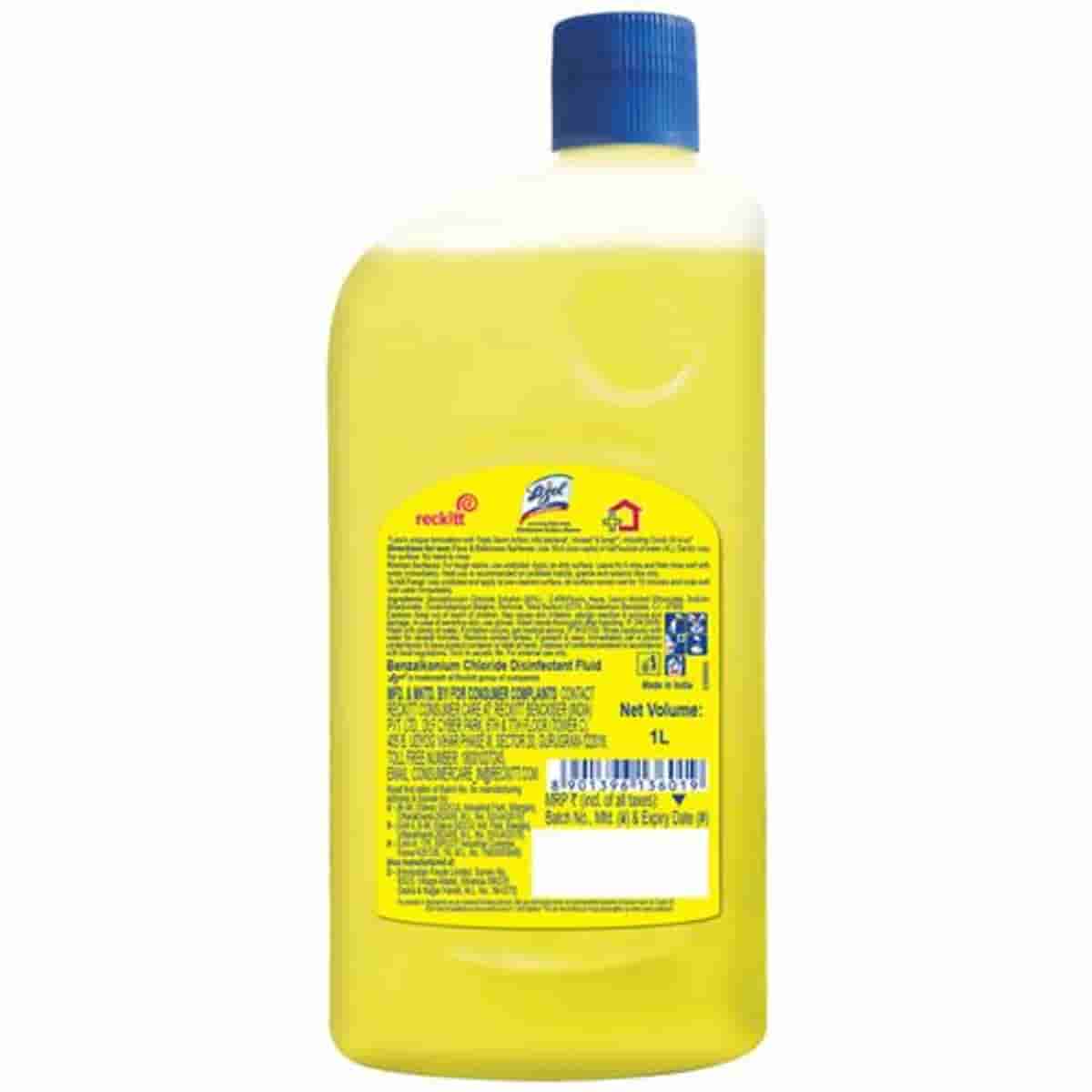 Lizol Disinfectant Surface & Floor Cleaner Citrus 975 ml