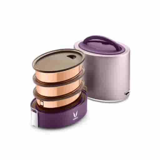 VAYA Tyffyn 1000 Without Bagmat Lunchbox- Purple