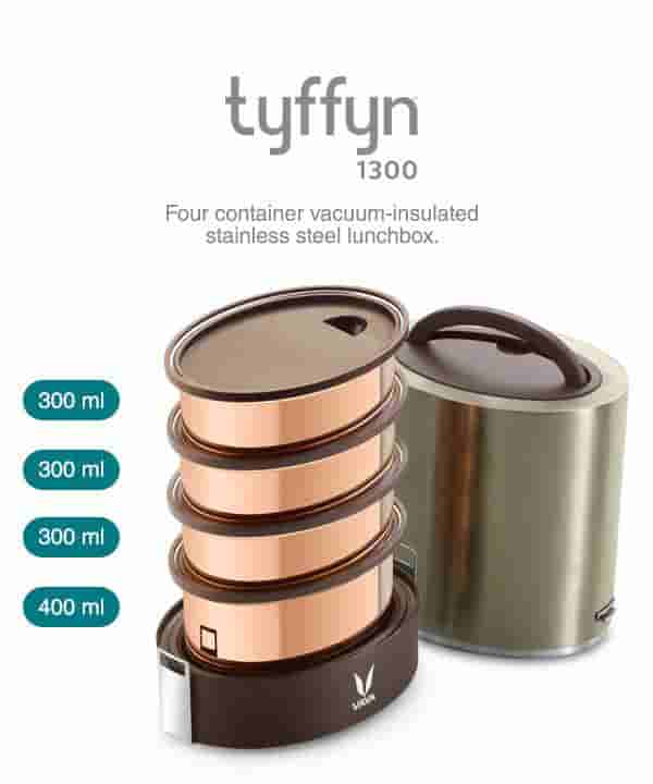 VAYA Tyffyn 1300 Without Bagmat Lunchbox- Graphite