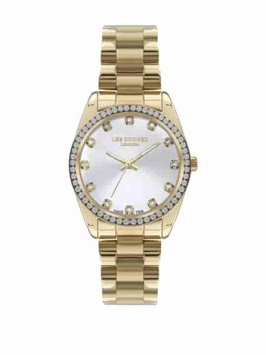 Lee Cooper Analog Silver Rnd (W)-LC07478.130