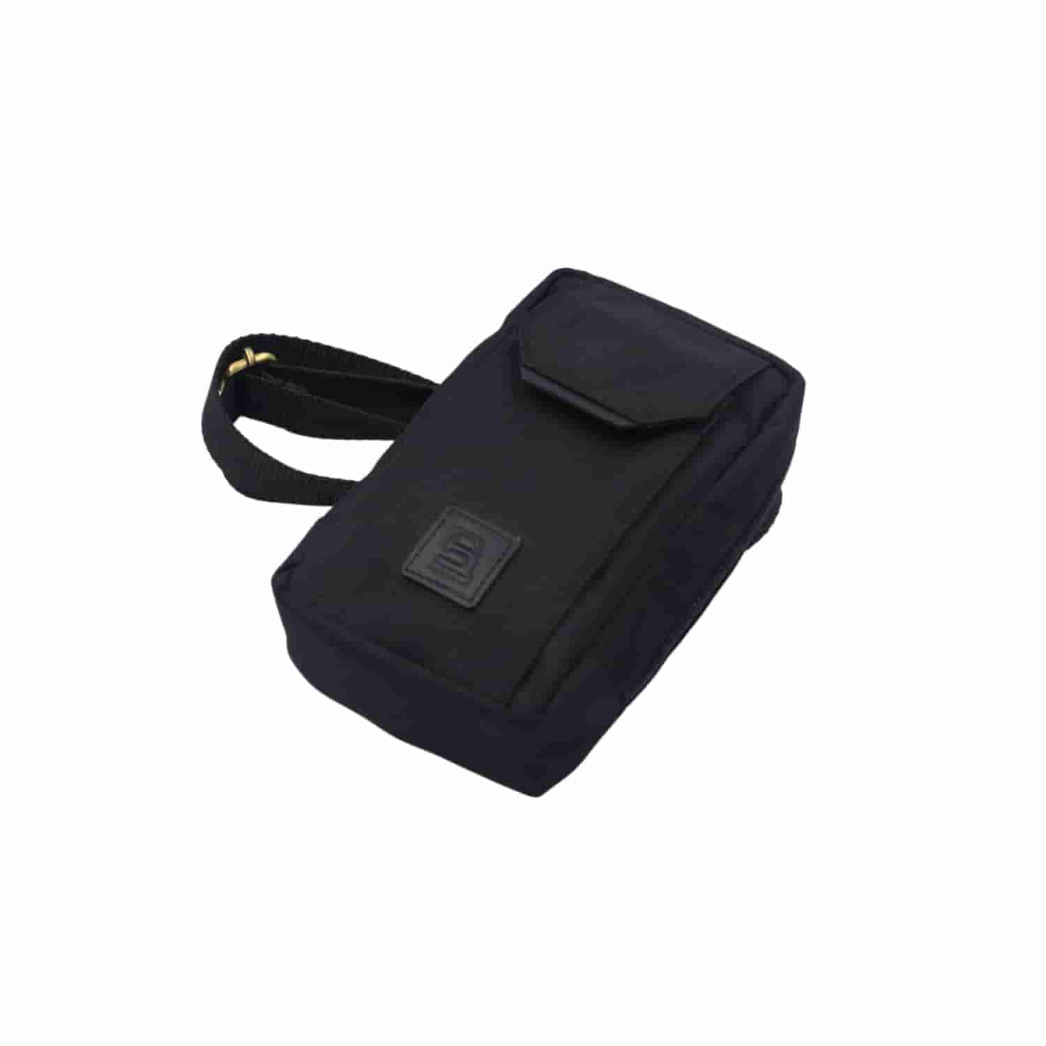 Leather Chef City Sling Bag Black