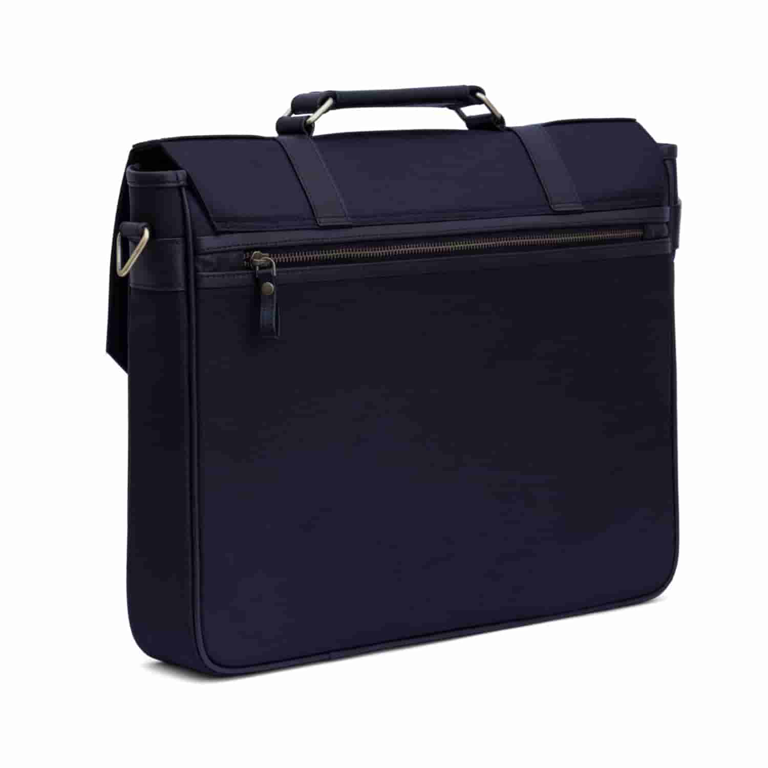 Leather Chef Retro Laptop Bag Black