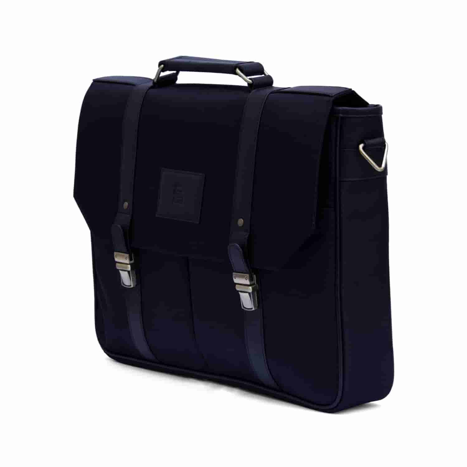Leather Chef Retro Laptop Bag Black